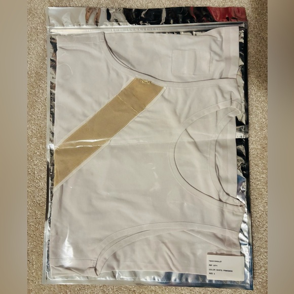 Satisfy Team Singlet REF2274 - White/Sand - Size0 (XS) - Picture 5 of 8